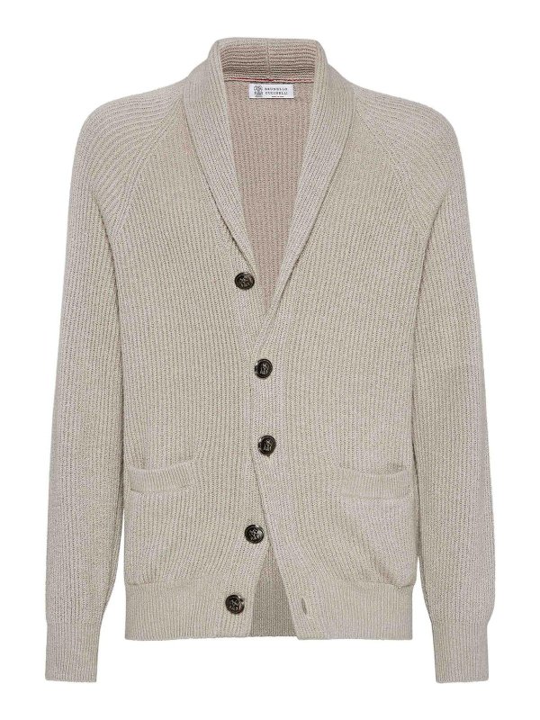 BRUNELLO CUCINELLI: Cardigans - Cardigan - Noir