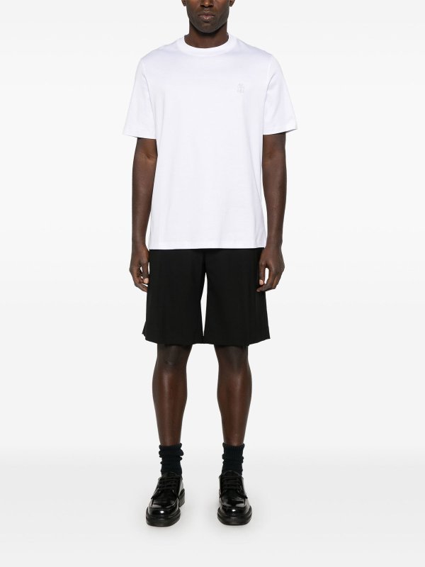 BRUNELLO CUCINELLI: T-shirts online - T-Shirt - Weiß