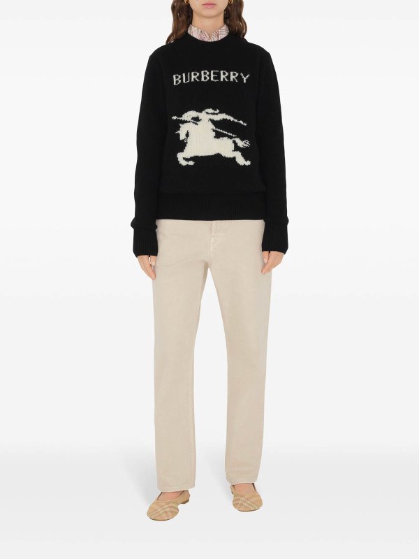 BURBERRY: crew necks online - Knit Roundneck