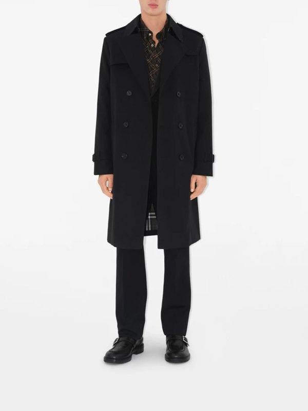 BURBERRY: トレンチコート online - トレンチコート - 黒