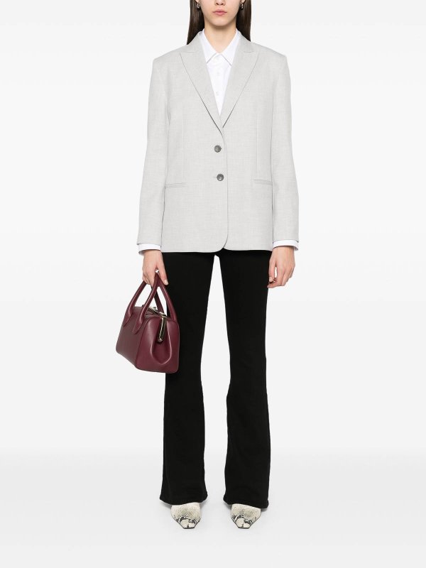 CALVIN KLEIN: blazers online - Melange Flannel Blazer