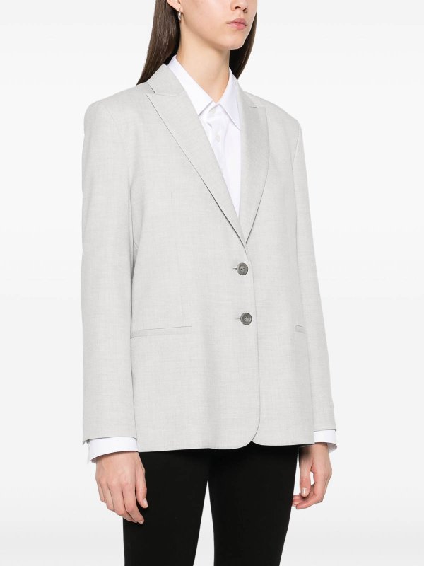 The Best Shops CALVIN KLEIN: blazers - Melange Flannel Blazer