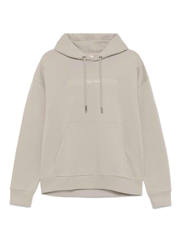 CALVIN KLEIN: スウェット＆セーター - スウェットシャツ/セーター - ライトブラウン