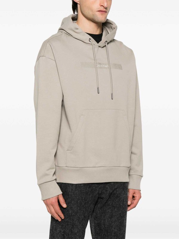 The Best Shops CALVIN KLEIN: スウェット＆セーター - スウェットシャツ/セーター - ライトブラウン