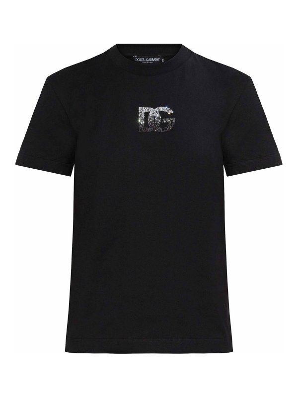 DOLCE & GABBANA: T-shirts - T-Shirt - Noir