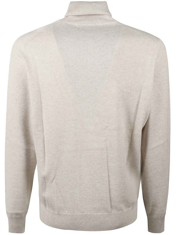 BRUNELLO CUCINELLI: Col roulé & Col polo online - Pull Col Roulé - Camel