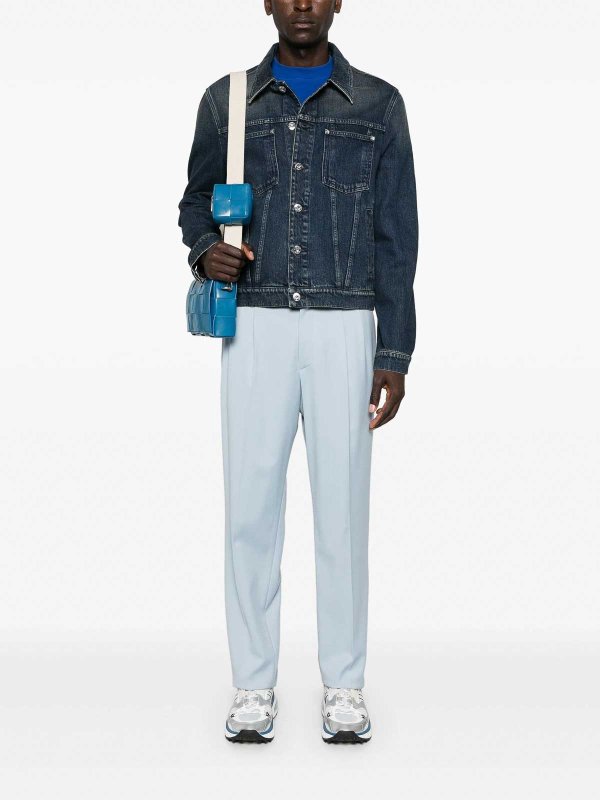 LANVIN: denim jacket online - Denim jacket