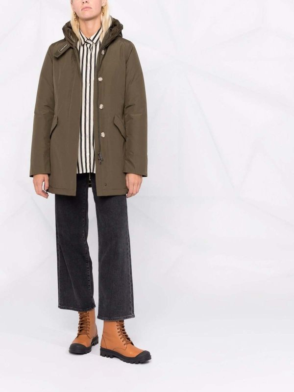 WOOLRICH: Parkas online - Parka - Vert Foncé