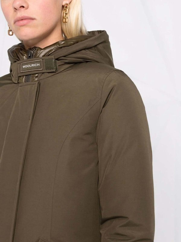 The Best Shops WOOLRICH: Parkas - Parka - Vert Foncé
