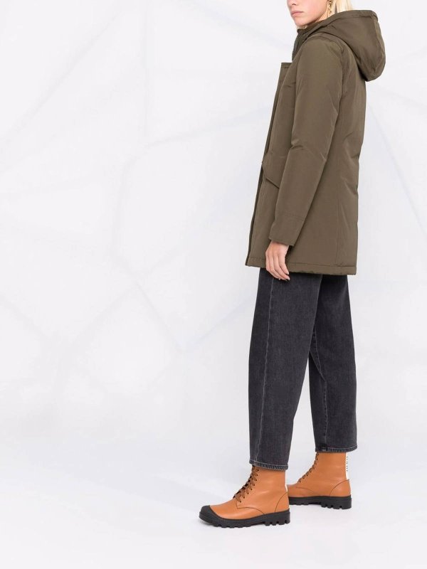 Parka - Vert Foncé shop online: WOOLRICH