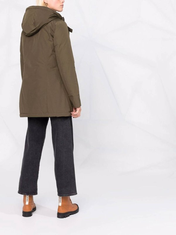 The Best Shops WOOLRICH: Parka - Vert Foncé