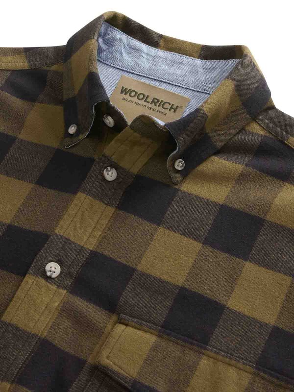 The Best Shops WOOLRICH: Chemise - Vert