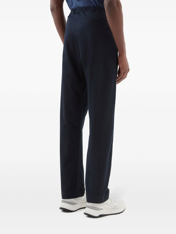 カジュアルパンツ - ブルー shop online: WOOLRICH