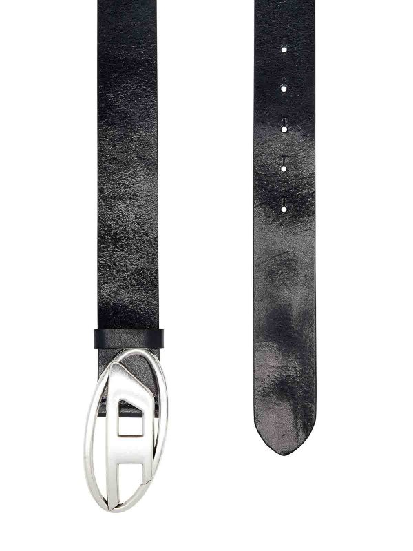 DIESEL: belts online - Oval D Logo B-1Dr