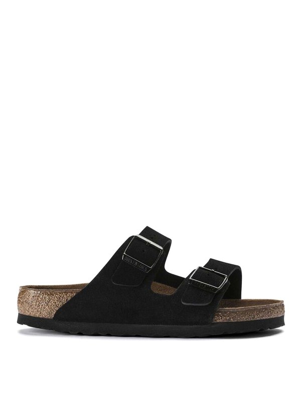 BIRKENSTOCK: Sandalen - Sandalen - Schwarz