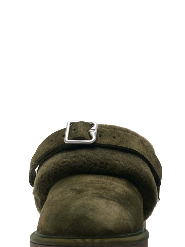 BURBERRY: ミュール online - ミュール - 緑