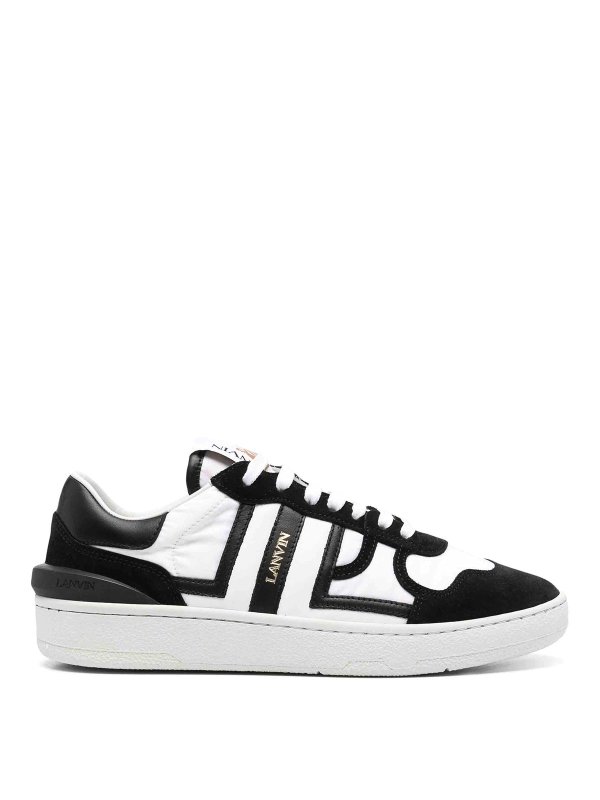 LANVIN: trainers - Clay Sneakers With Nylon