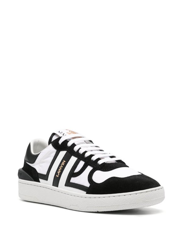 LANVIN: trainers online - Clay Sneakers With Nylon