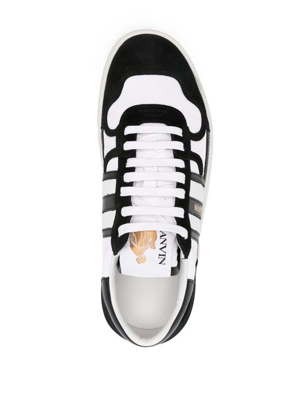 Clay Sneakers With Nylon shop online: LANVIN