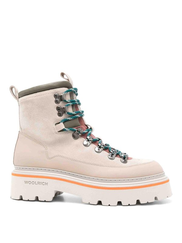 WOOLRICH: Stiefeletten - Stiefeletten - Beige