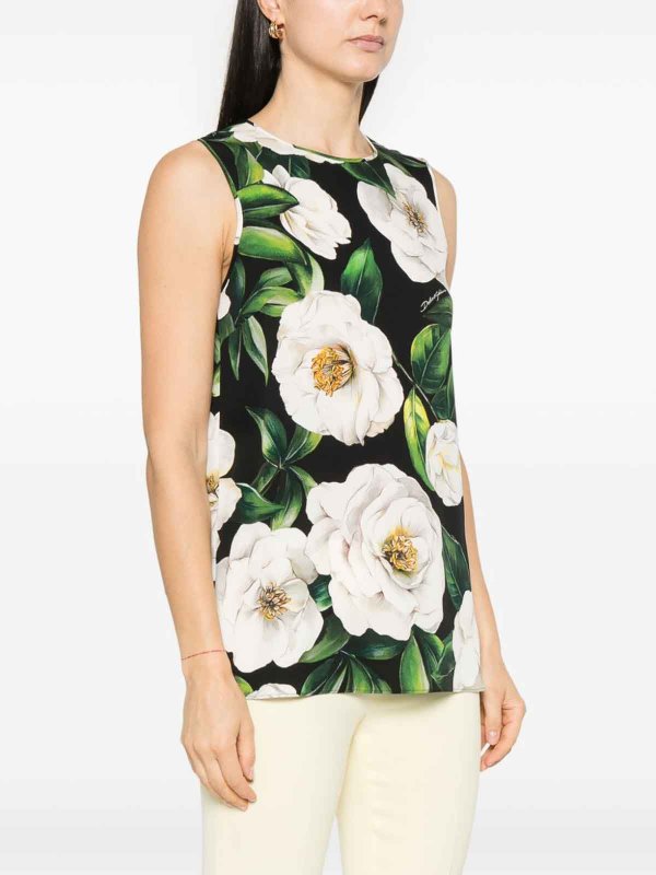 DOLCE & GABBANA: Tops und Tank Tops online - Top - Weiß