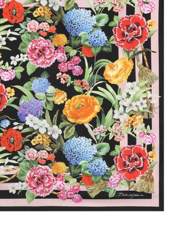 DOLCE & GABBANA: ストール＆ショール online - ストール/ショール - 黒