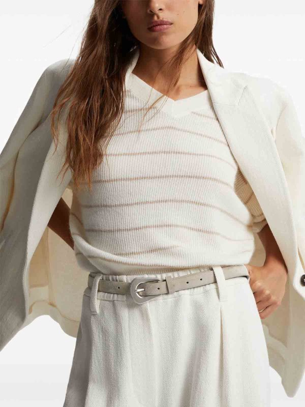 The Best Shops BRUNELLO CUCINELLI: Gürtel - Gürtel - Grau