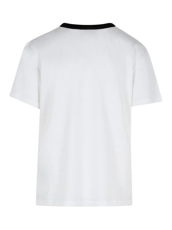 Acne Studios: Camisetas online - Camiseta - Blanco