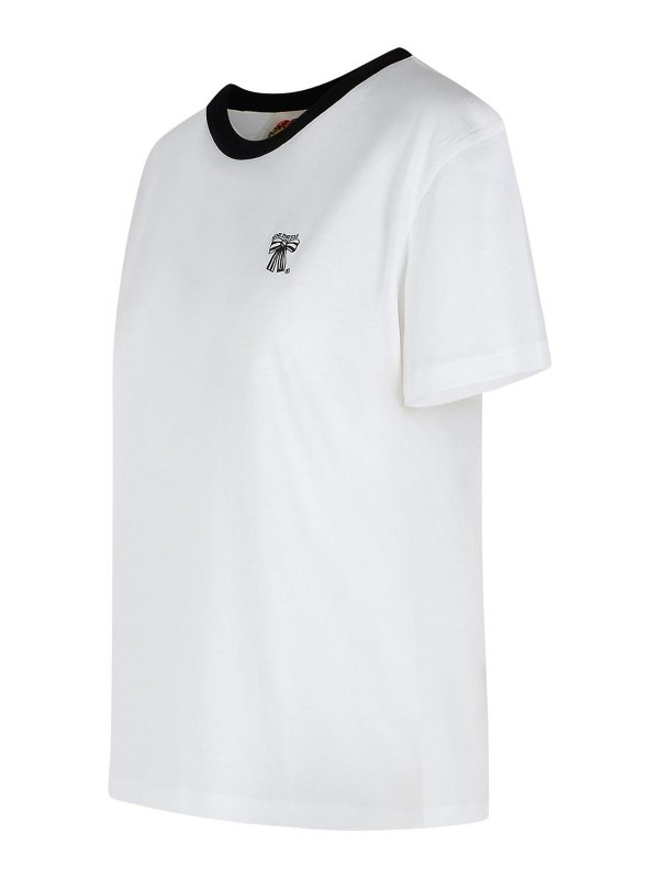 The Best Shops Acne Studios: Camisetas - Camiseta - Blanco