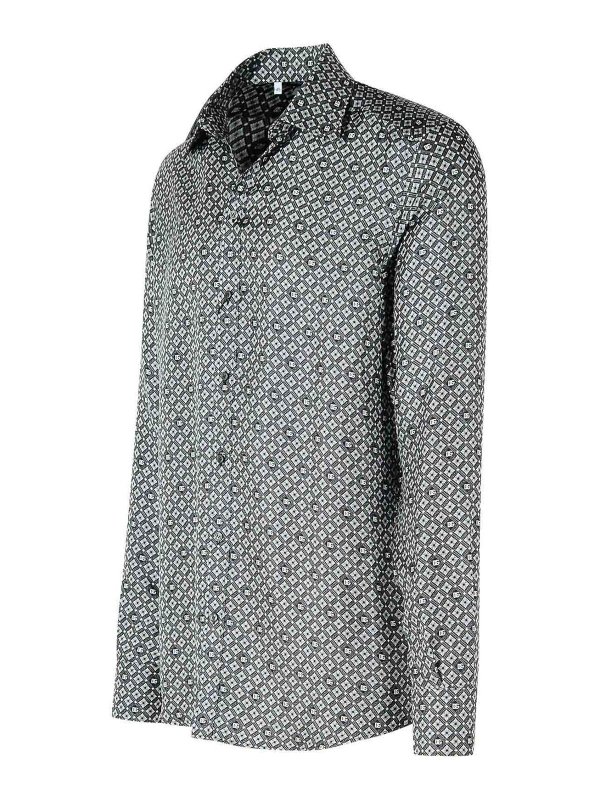 The Best Shops DOLCE & GABBANA: camicie - Camicia di seta nera