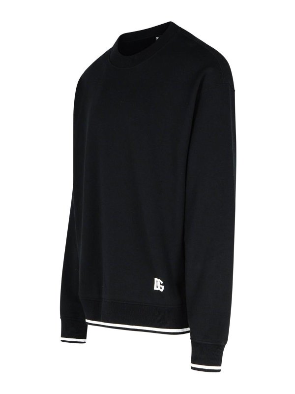 The Best Shops DOLCE & GABBANA: Felpe e maglie - Felpa in cotone nero