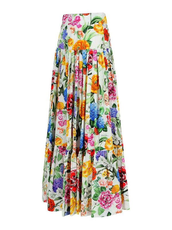 The Best Shops DOLCE & GABBANA: Knielange und Midi Röcke - Midirock - Bunt