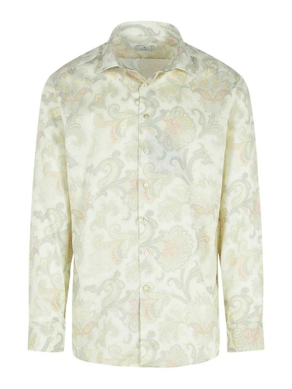 ETRO: camicie - Camicia Roma in cotone multicolore