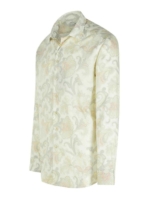 The Best Shops ETRO: camicie - Camicia Roma in cotone multicolore