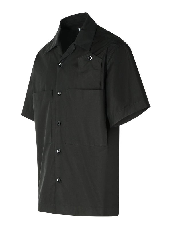 The Best Shops JIL SANDER: camicie - Camicia in cotone nero