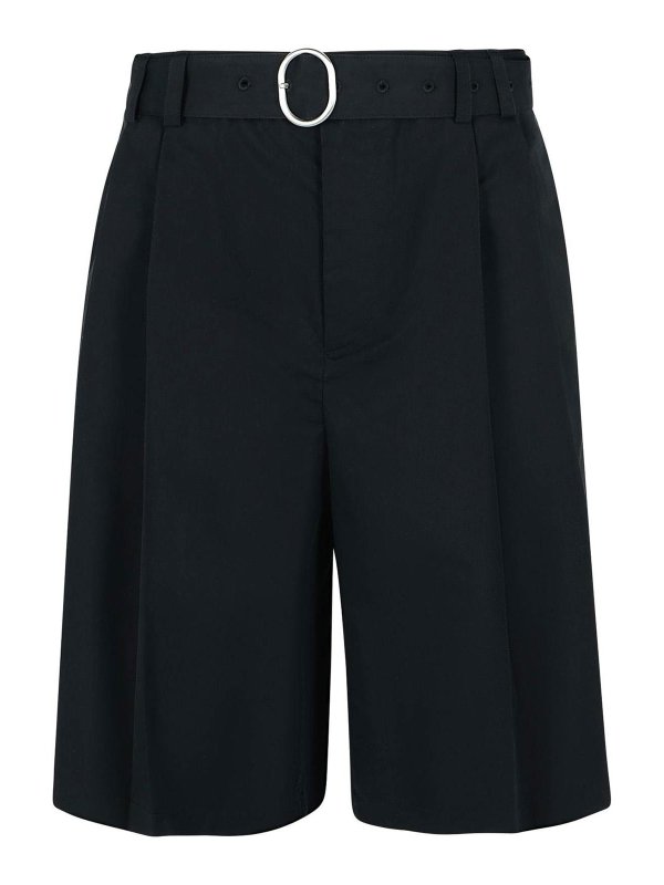 JIL SANDER: Shorts - Shorts - Negro