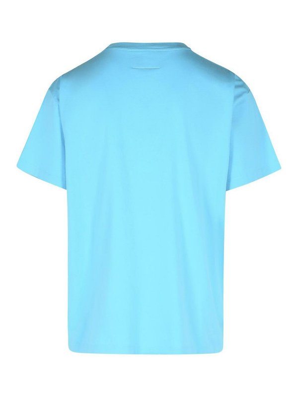 MM6 MAISON MARGIELA: T-shirts online - T-Shirt - Hellblau