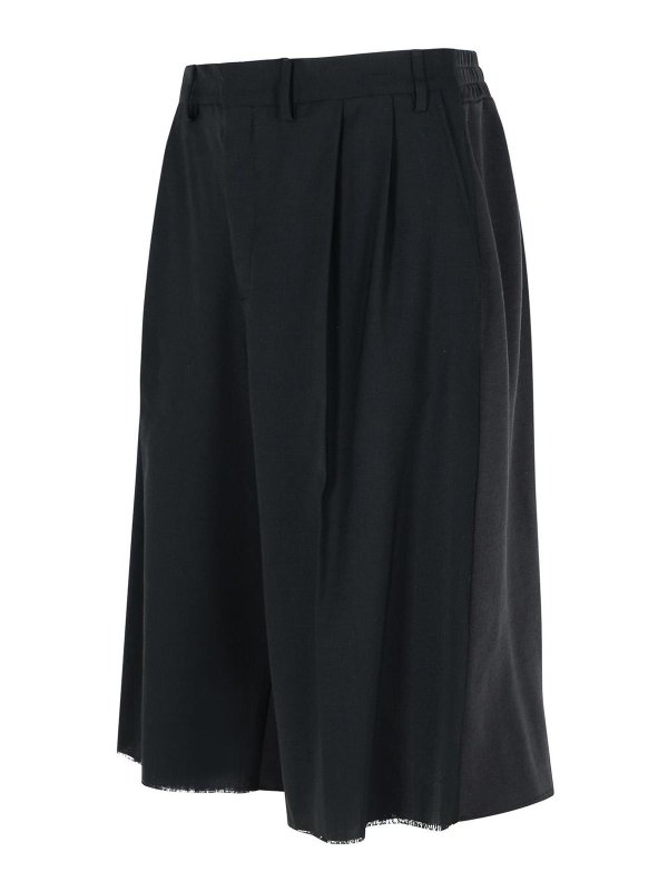 The Best Shops MM6 MAISON MARGIELA: Shorts - Short - Noir