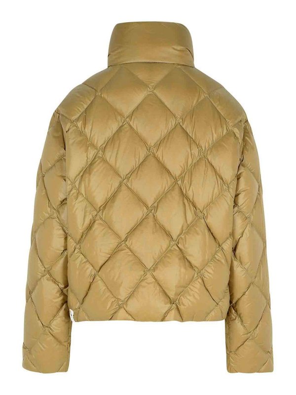 JIL SANDER: casual jackets online - Beige Polyamide Down Jacket
