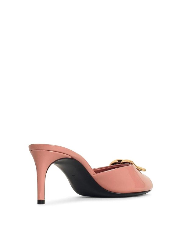 The Best Shops DOLCE & GABBANA: sandals - Pink Leather Sandals