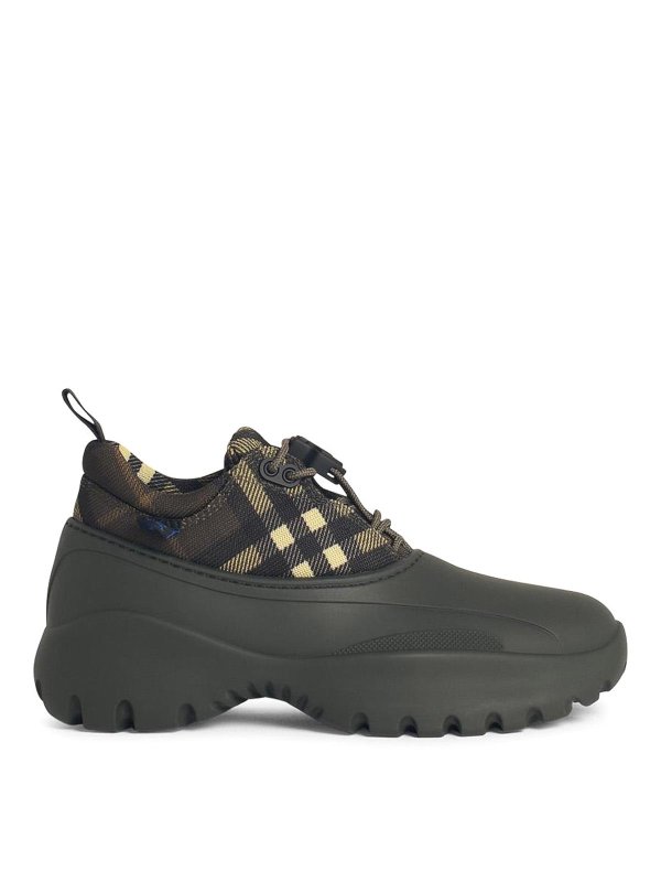 BURBERRY: Chaussures de sport - Baskets - Marron