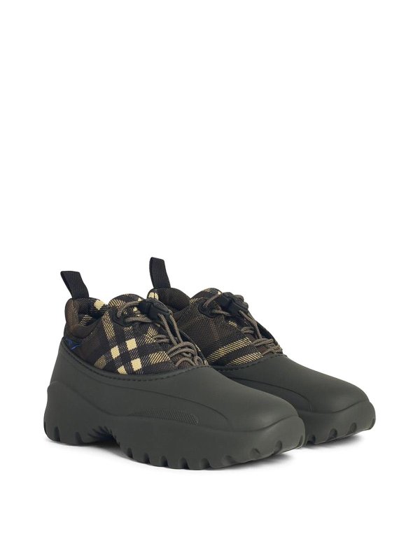 BURBERRY: Chaussures de sport online - Baskets - Marron