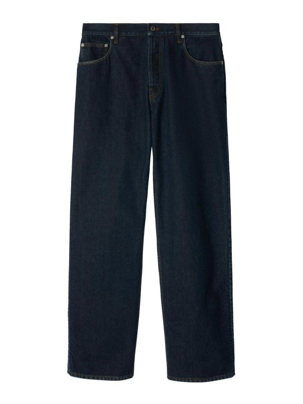 BURBERRY: casual trousers - Blue Pants
