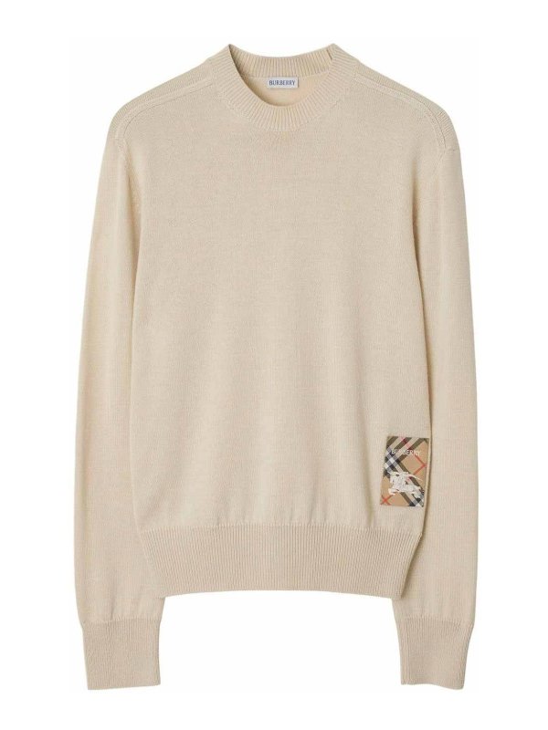 BURBERRY: boat necks - Maglie Nutmeg