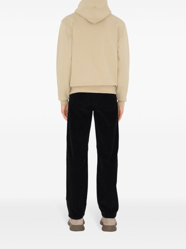 BURBERRY: U-Boot-Ausschnitt online - U-Boot-Pullover - Schwarz