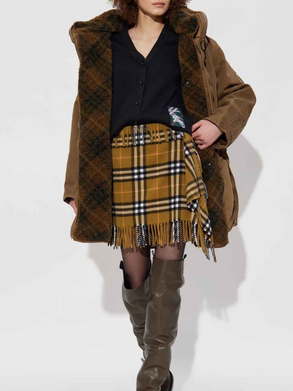 BURBERRY: cardigans online - Black cardigan