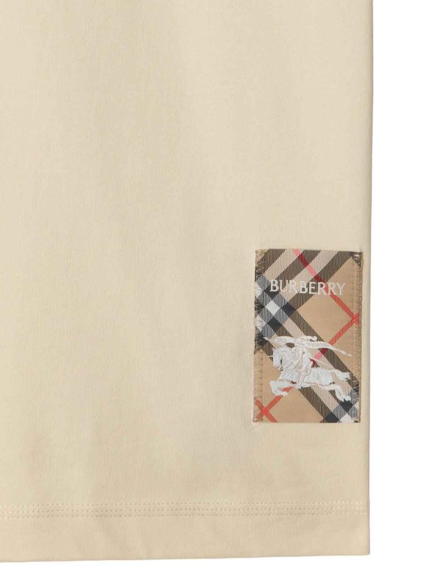 T-Shirt - Schwarz shop online: BURBERRY