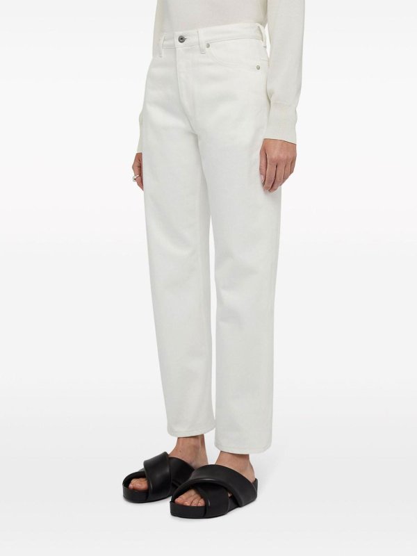 The Best Shops JIL SANDER: Bootcut - Bootcut Jeans - Blau