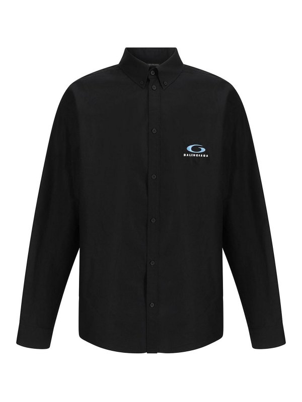 BALENCIAGA: Camisas - Camisa - Negro