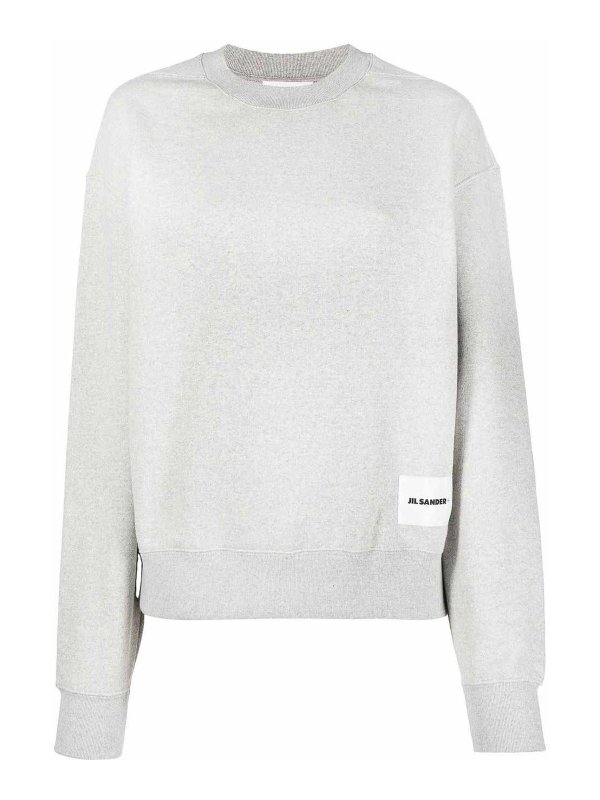 JIL SANDER: Sudaderas y suéteres - Sudadera - Negro